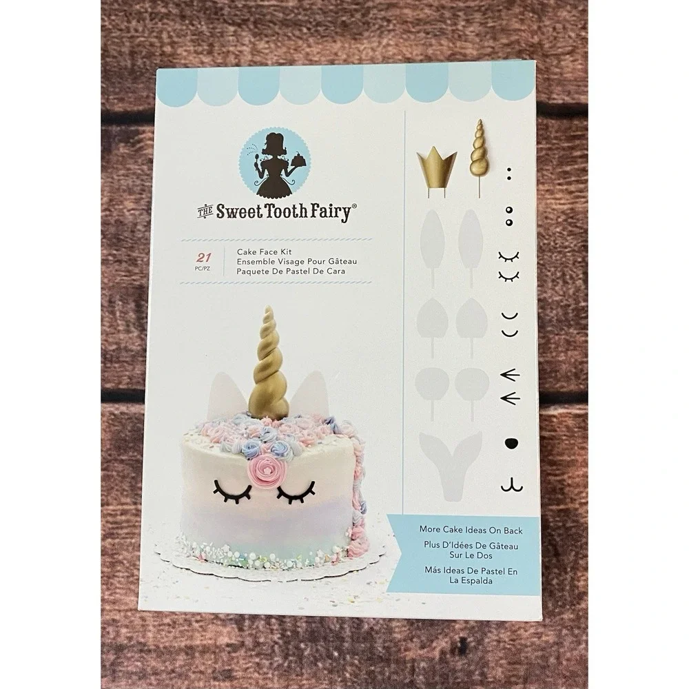 The Sweet Tooth Fairy Cake Face Kit 21 Piece By American Crafts
